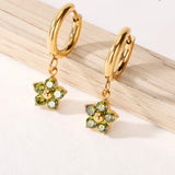 Boucles d’oreilles Émeraude