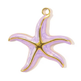 Charm Étoile De Mer Violette