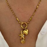 Collier Étoile Doré